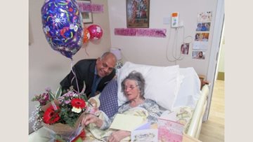 Chelmsford care home Resident celebrated 90th birthday